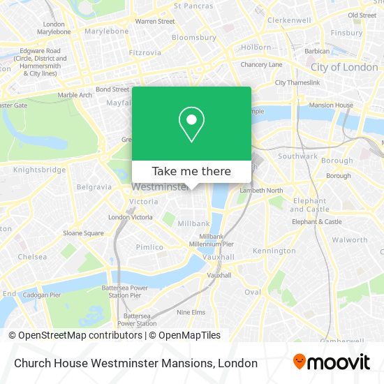 Church House Westminster Mansions map
