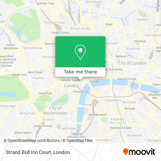 Strand Bull Inn Court map