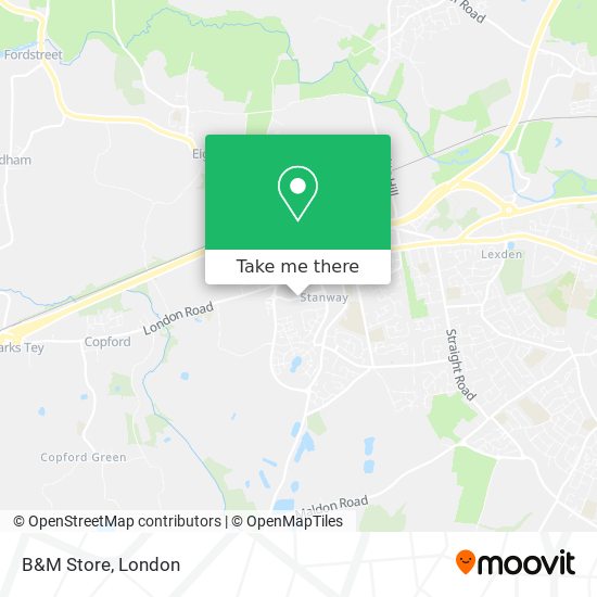 B&M Store map