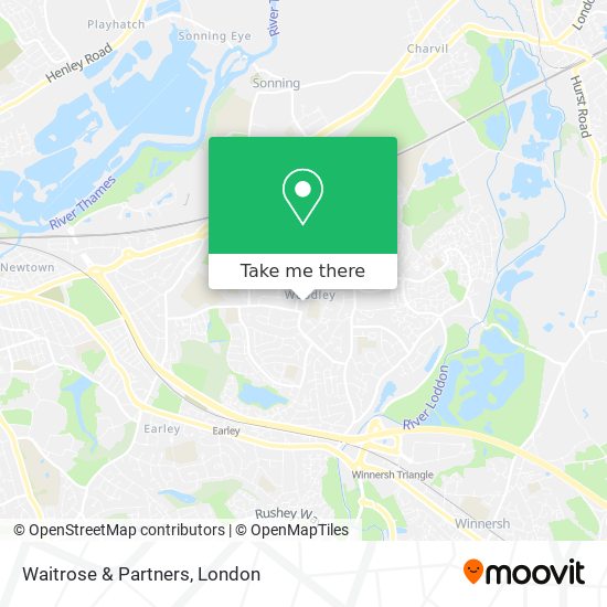 Waitrose & Partners map