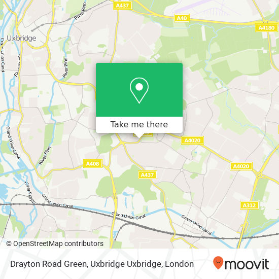 Drayton Road Green, Uxbridge Uxbridge map