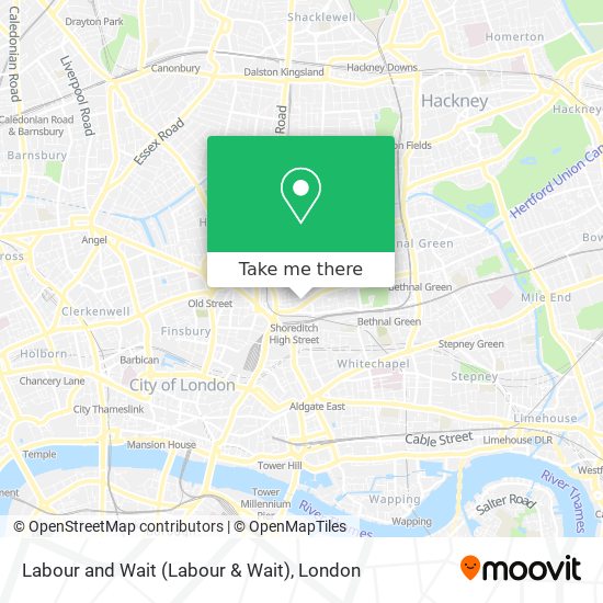 Labour and Wait (Labour & Wait) map