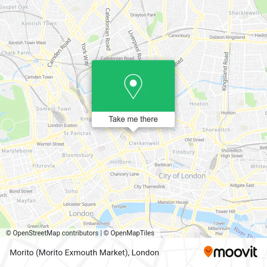 Morito (Morito Exmouth Market) map