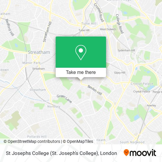 St Josephs College (St. Joseph's College) map