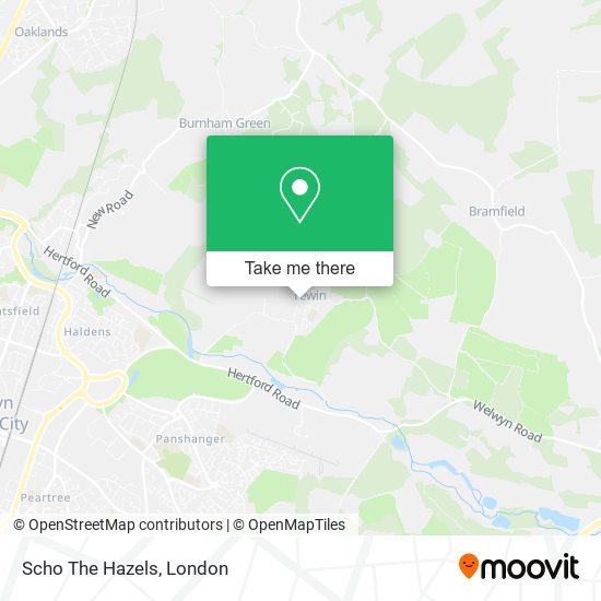 Scho The Hazels map