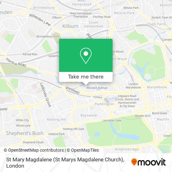 St Mary Magdalene (St Marys Magdalene Church) map