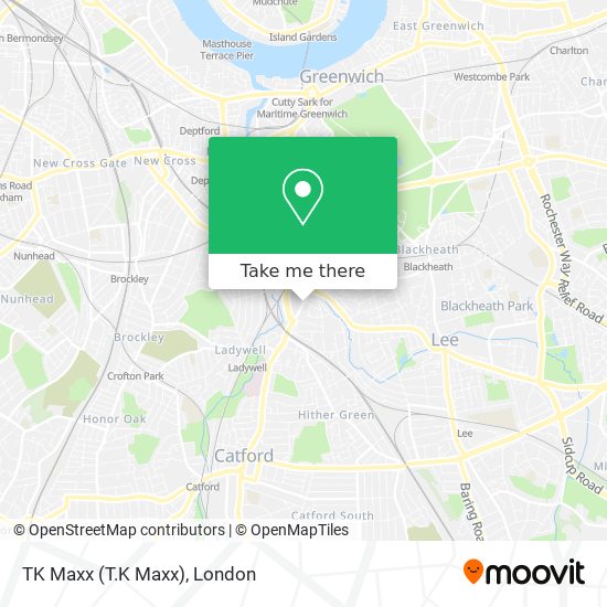 TK Maxx (T.K Maxx) map