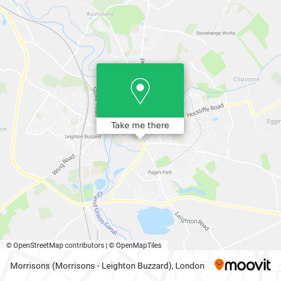 Morrisons (Morrisons - Leighton Buzzard) map