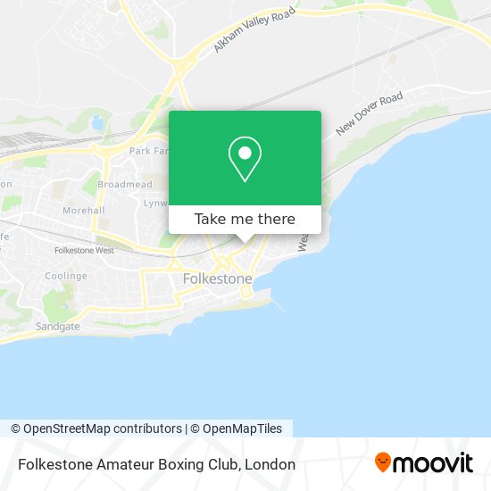 Folkestone Amateur Boxing Club map