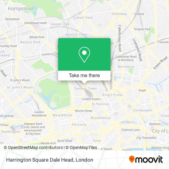 Harrington Square Dale Head map
