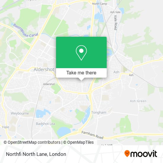 Northfi North Lane map