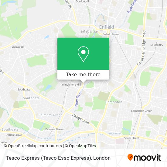 Tesco Express (Tesco Esso Express) map