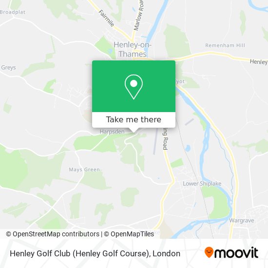 Henley Golf Club (Henley Golf Course) map