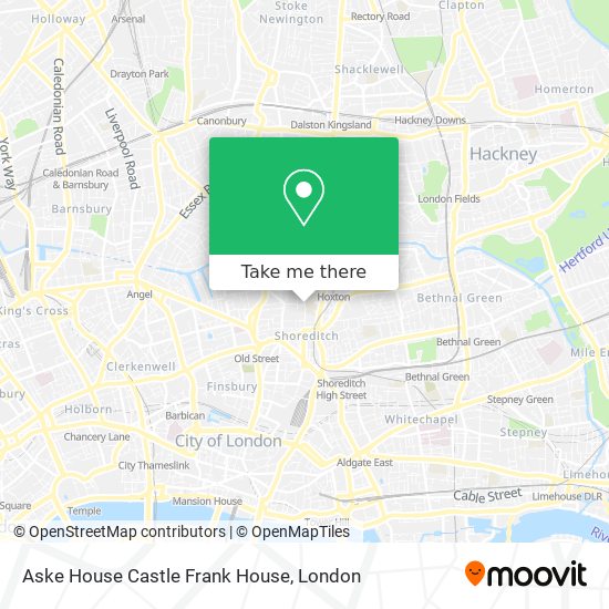 Aske House Castle Frank House map