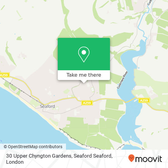 30 Upper Chyngton Gardens, Seaford Seaford map