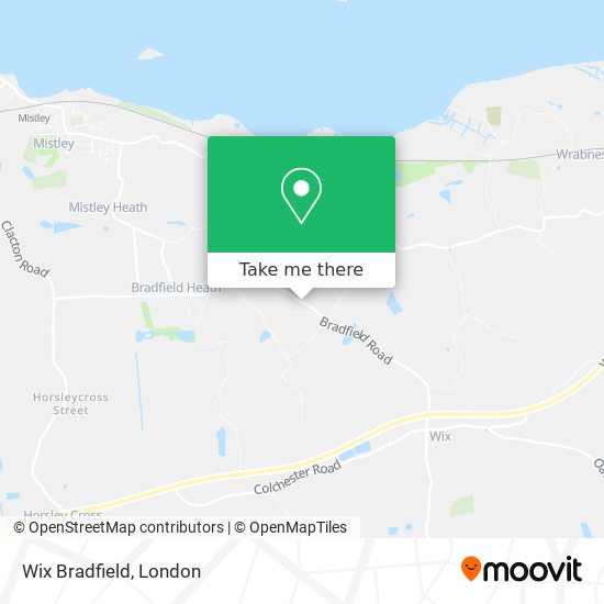 Wix Bradfield map