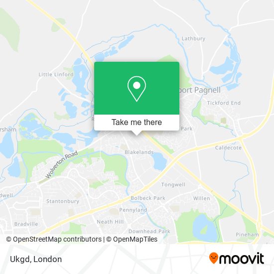 Ukgd map