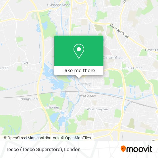 Tesco (Tesco Superstore) map