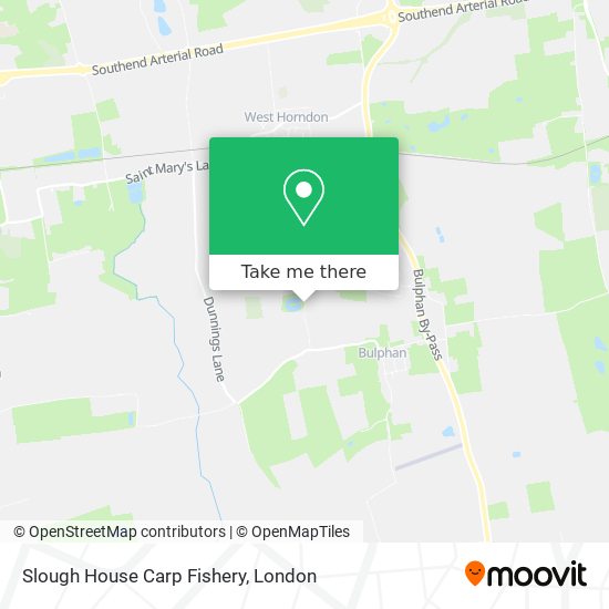 Slough House Carp Fishery map