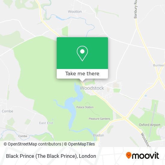 Black Prince (The Black Prince) map