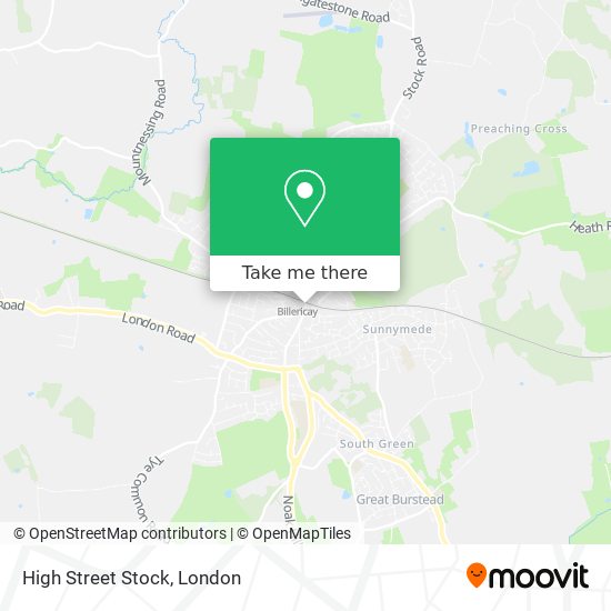 High Street Stock map