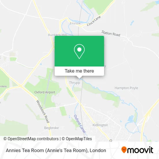 Annies Tea Room (Annie's Tea Room) map