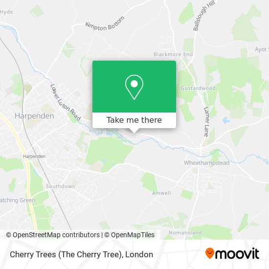 Cherry Trees (The Cherry Tree) map