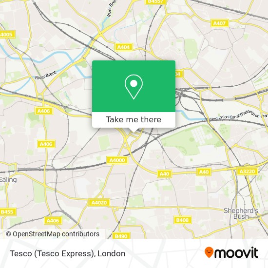 Tesco (Tesco Express) map