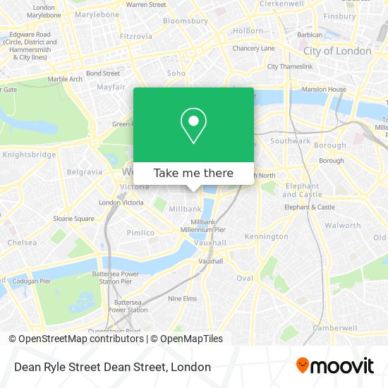 Dean Ryle Street Dean Street map