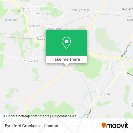 Eynsford Crockenhill map