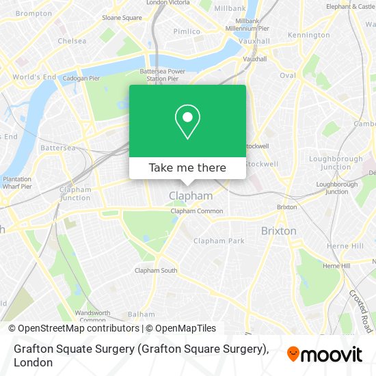 Grafton Squate Surgery (Grafton Square Surgery) map