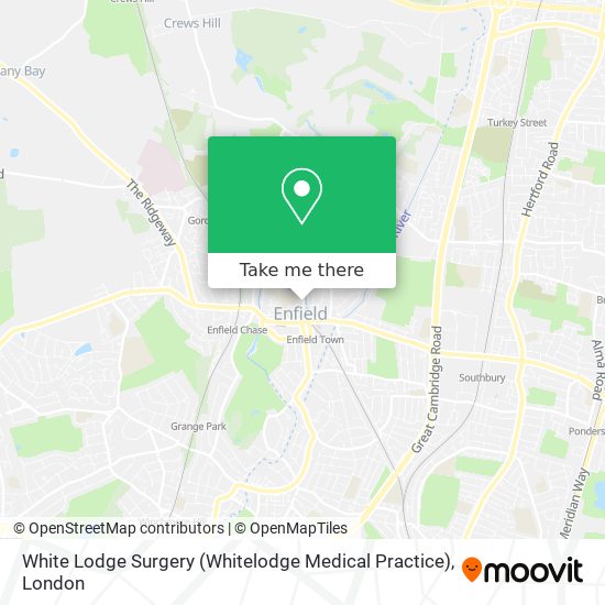 White Lodge Surgery (Whitelodge Medical Practice) map