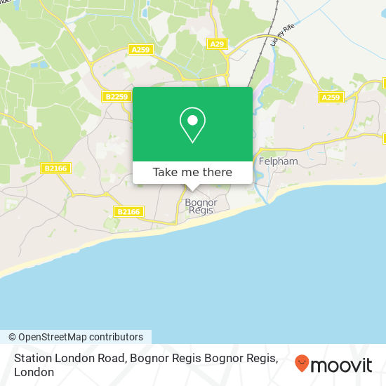 Station London Road, Bognor Regis Bognor Regis map
