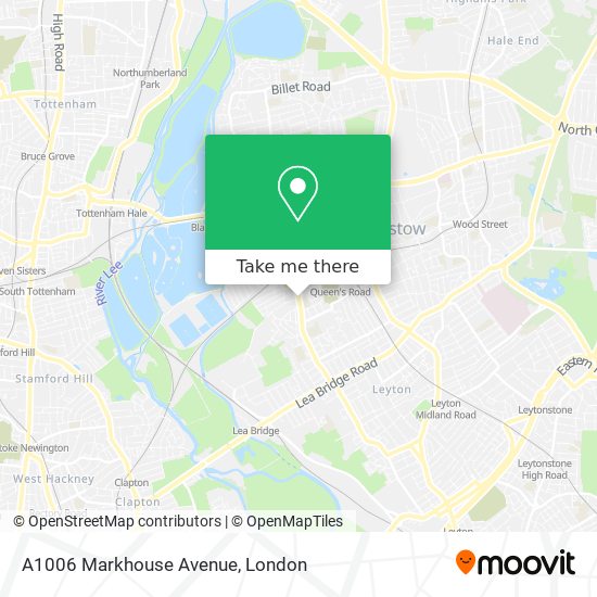 A1006 Markhouse Avenue map