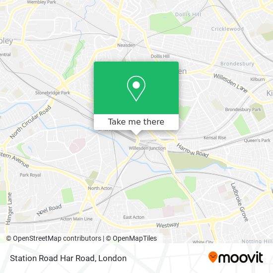 Station Road Har Road map