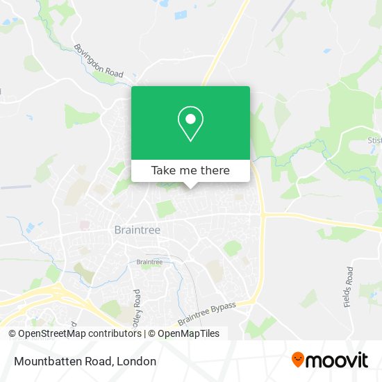 Mountbatten Road map