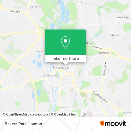 Bakers Park map