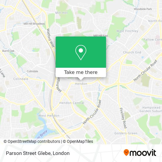 Parson Street Glebe map