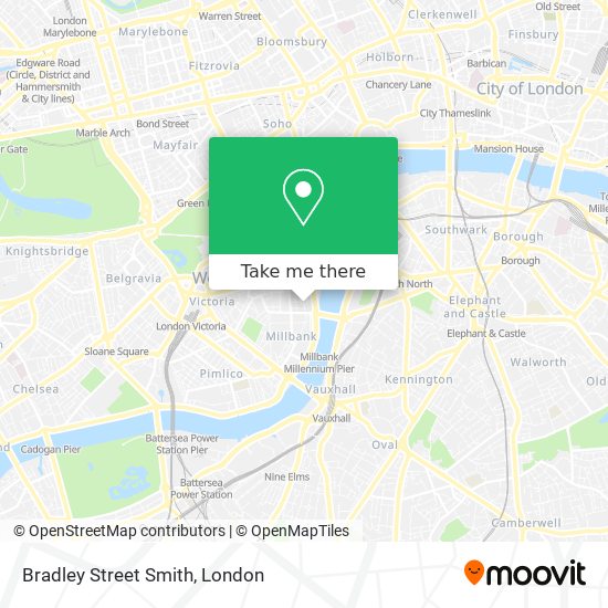 Bradley Street Smith map