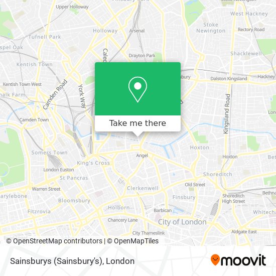 Sainsburys (Sainsbury's) map