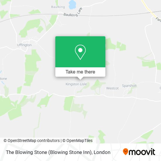 The Blowing Stone (Blowing Stone Inn) map