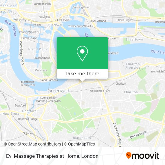 Evi Massage Therapies at Home map