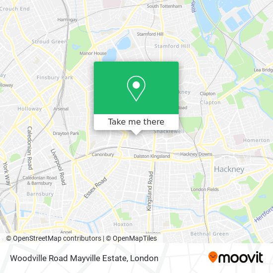 Woodville Road Mayville Estate map