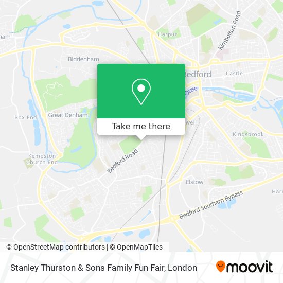 Stanley Thurston & Sons Family Fun Fair map
