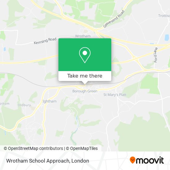 Wrotham School Approach map