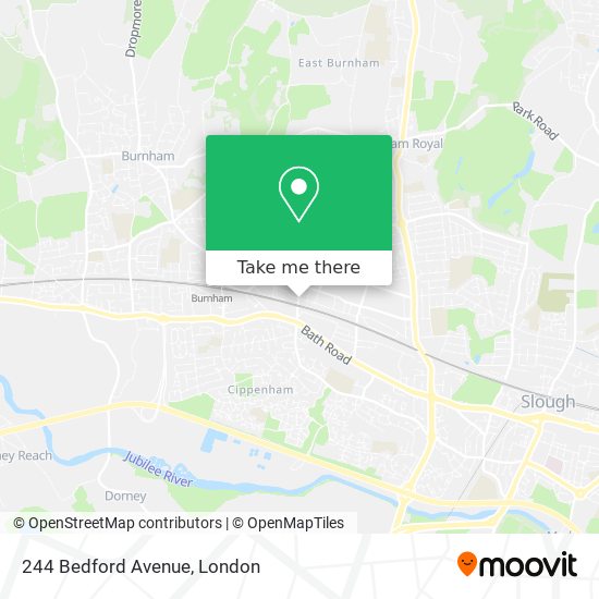 244 Bedford Avenue map