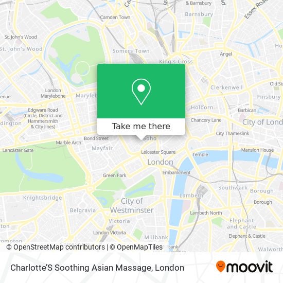 Charlotte’S Soothing Asian Massage map
