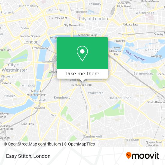 Easy Stitch map