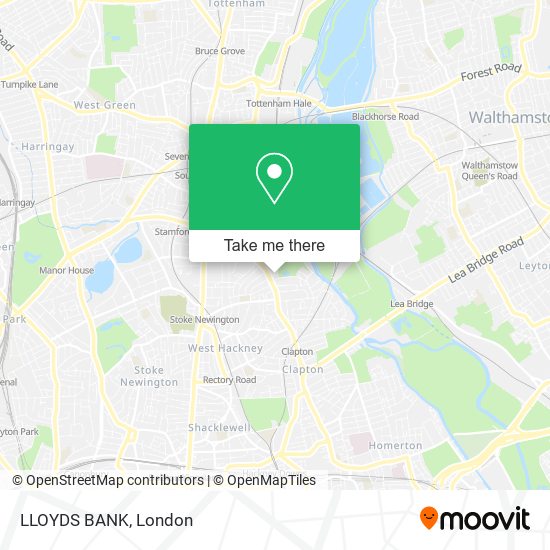 LLOYDS BANK map