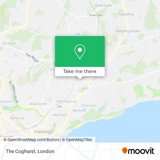 The Coghurst map